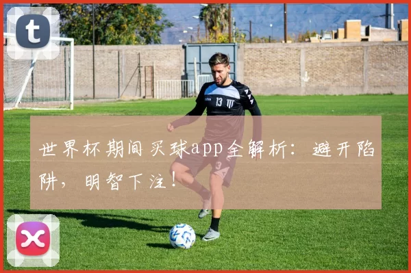 世界杯期间买球app全解析:避开陷阱,明智下注!
